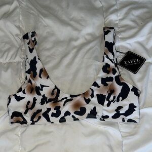 Zaful Animal Print Bikini set